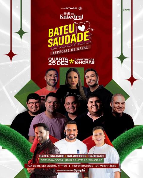 Bateu Saudade, Baladeros e Caricato - Bateu Saudade Especial de Natal