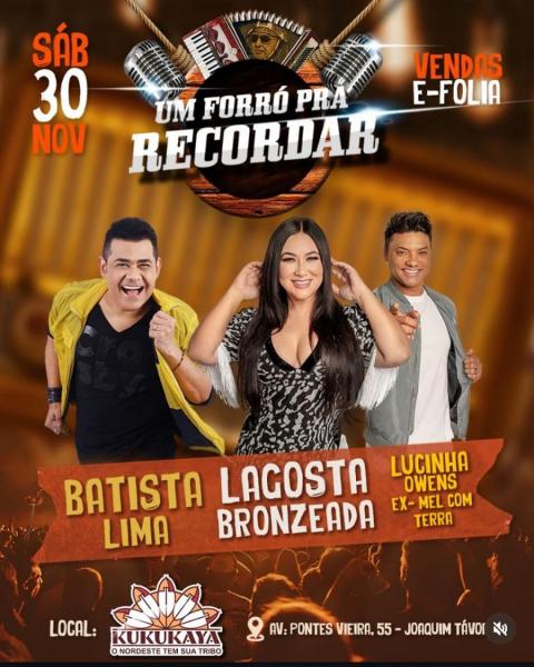 Batista Lima, Lagosta Bronzeada e Lucinha Owens - Um Forró pra Recordar