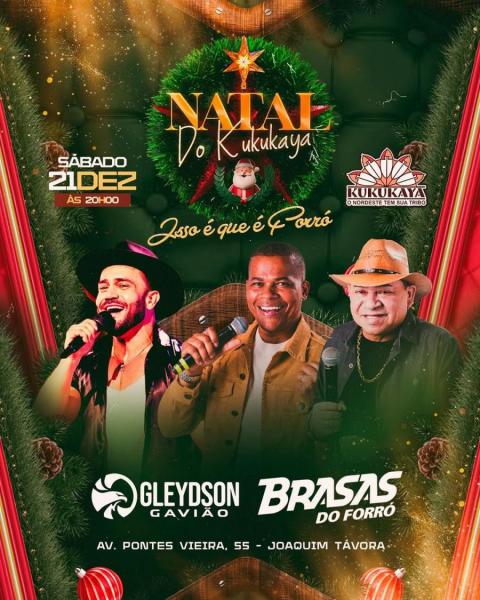 Gleydson Gavião e Brasas do Forró - Natal do Kukukaya