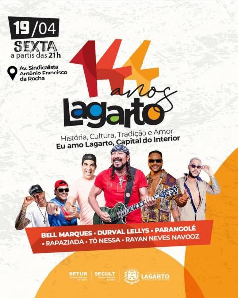 Bell Marques, Durval Lellys, Parangolé, Rapaziada, Tô Nessa e Rayan Neves NAvooz