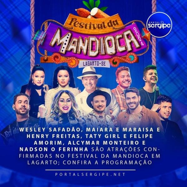 Anderson Ferinha, Israel & Rodolfo, Zueirões do Forró, Igor Santana, Lucas Richelle e Taty Girl - Festival da Mandioca