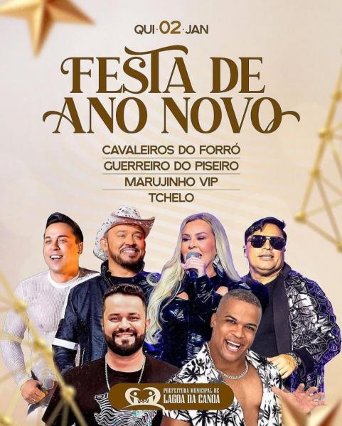 Cavaleiros do Forró, Guerreiro do Piseiro, Marujinho VIP e Tchelo