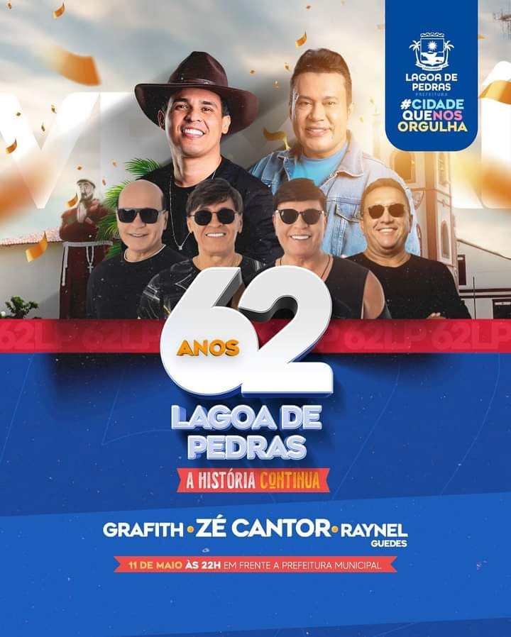 Zé Cantor, Grafith e Raynel Guedes