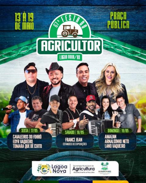 Amazan, Arnaldinho Neto e Lano Vaqueiro - 67ª Festa do Agricultor