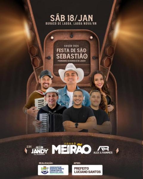 Forró Meirão, Jandy do Acordeon e Alex & Ramires