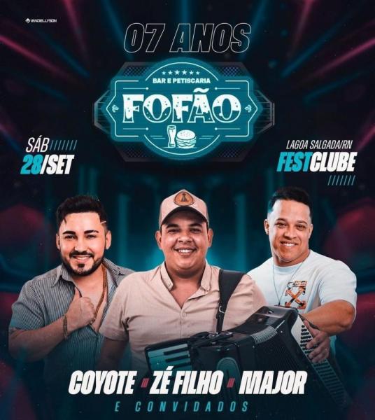 Coyote, Zé Filho e Major - 7 anos do Bar & Petiscaria Fofão
