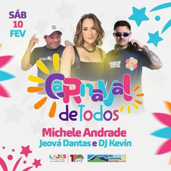 Michele Andrade, Jeová Dantas e Dj Kevin - Carnaval de Todos