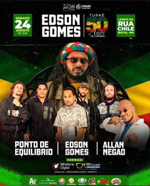 Edson Gomes, Ponto de Equilibrio e Allan Negão - 50 Anos de Carreira de Edson Gomes