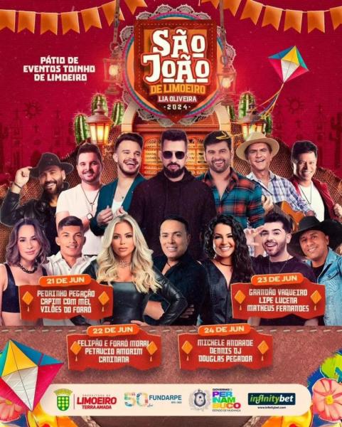 Grandão Vaqueiro, Lipe Lucena e Matheus Fernandes