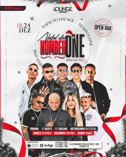 Troinha, Os Neiffs, Os Tralhas, Arthurzinho Batedeira, Danilo Chatinho, Valquiria Santana e Nando Ramos - Natal da Number One