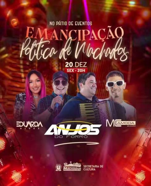 Anjos do Forró, Eduarda Alves e Mc Amoda