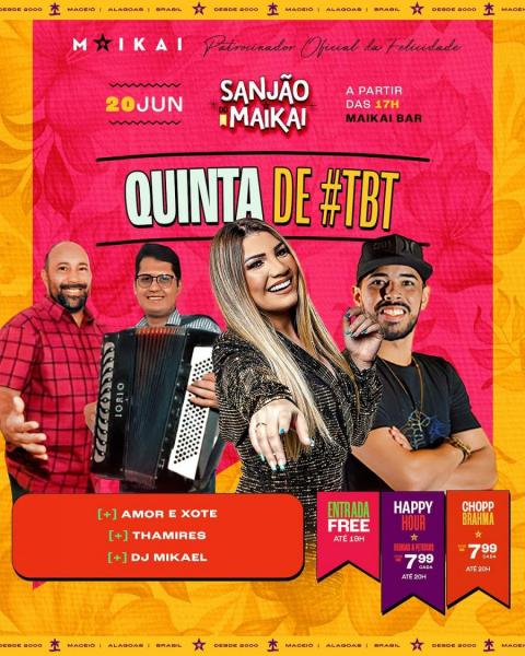 Amor & Xote, Thamires e Dj Mikael - Quinta de #TBT