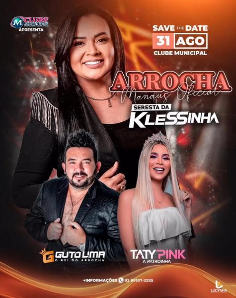 Klessinha, Guto Lima e Taty Pink - Arrocha Manaus - Seresta da Klessinha