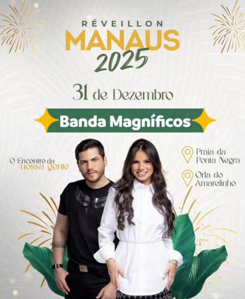 Banda Magníficos - Réveillon Manaus 2025