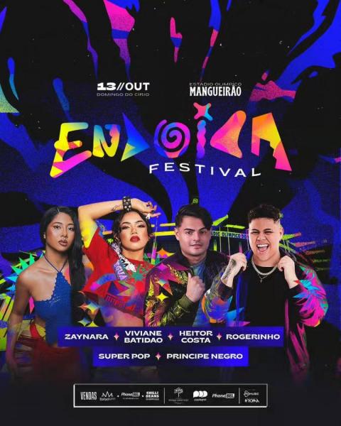 Zaynara, Viviane Batidão, Heitor Costa, Rogerinho, Super Pop e Principe Negro - Endoida Festival 2024