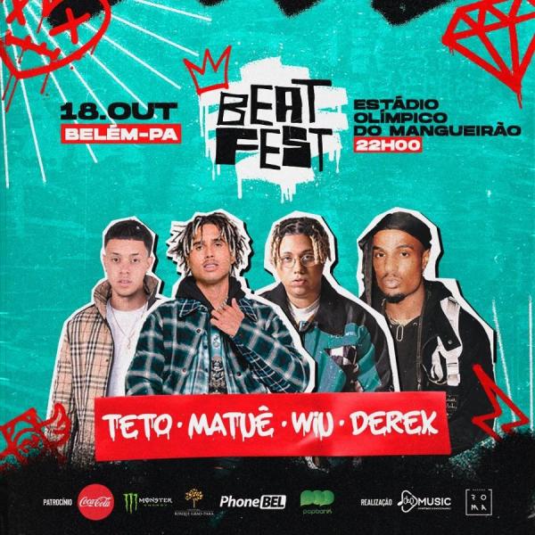 Teto, Matuê, Wiu e Derek - Beat Fest 2024