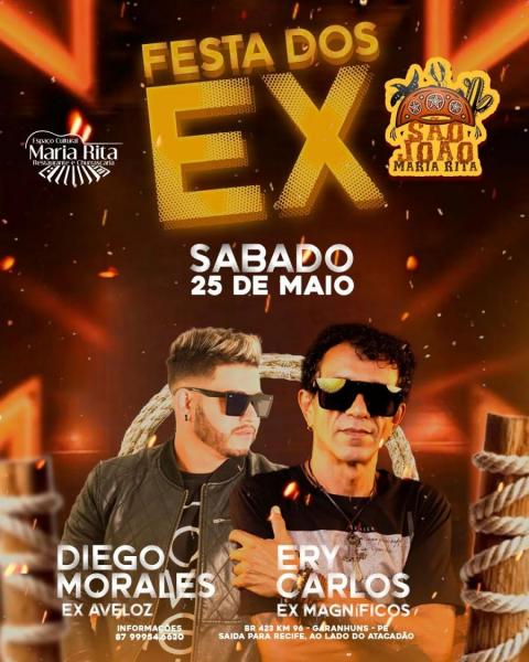 Diego Morales e Ery Carlos - Festa dos Ex