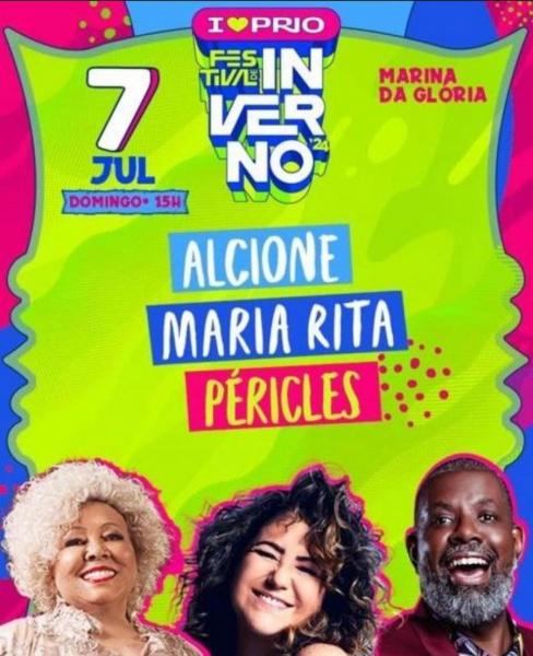 Alcione, Maria Rita e Péricles - Festival de Inverno 2024
