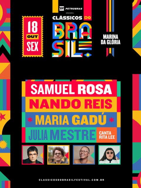 Samuel Rosa, Nando Reis, Maria Gadú e Julia Mestre canta Rita Lee - Clássicos do Brasil