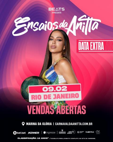 Ensaios da Anitta