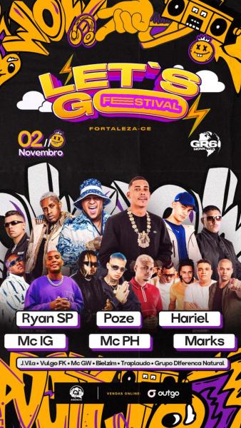 Ryan SP, Poze, Hariel, Mc IG, Mc PH e Marks - Let´s Go Festival