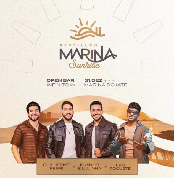 Guilherme Ferri, Iguinho & Lulinha e Léo Foguete - Réveillon Marina Sunset 2025