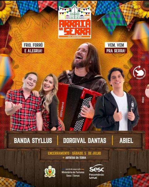 Dorgival Dantas, Abiel e Banda Styllus - Arraiá da Serra
