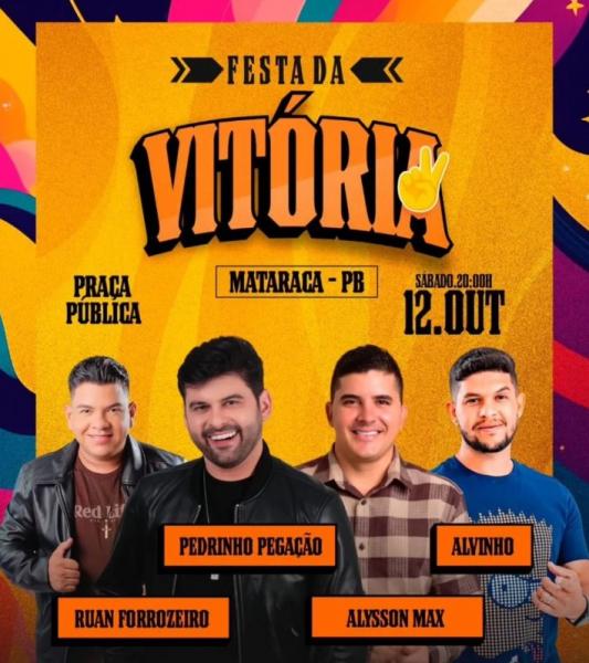 Pedrinho Pegação, Ruan Forrozeiro, Alysson Max e Alvinho - Festa da Vitória