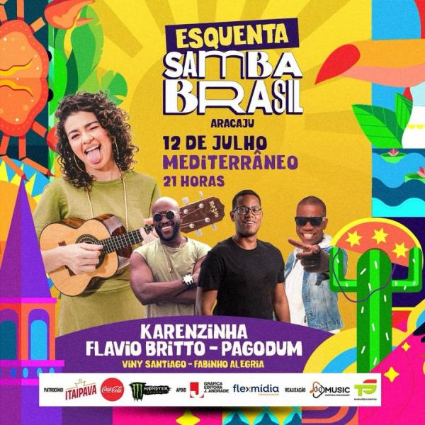 Karenzinha, Flávio Britto e Pagodum - Esquenta Smaba Brasil Aracaju