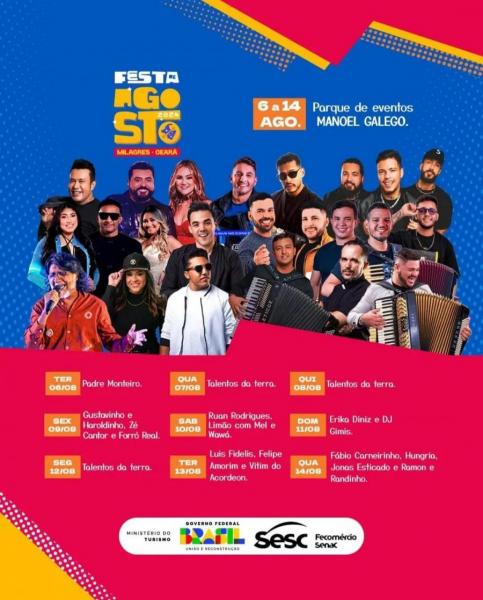 Ruan Rodrigues, Limão com Mel e Wawá - Festa de Agosto