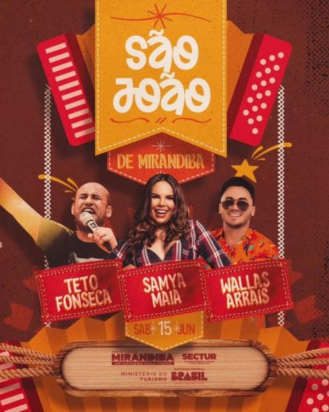 Teto Fonseca, Samya Maia e Wallas Arrais