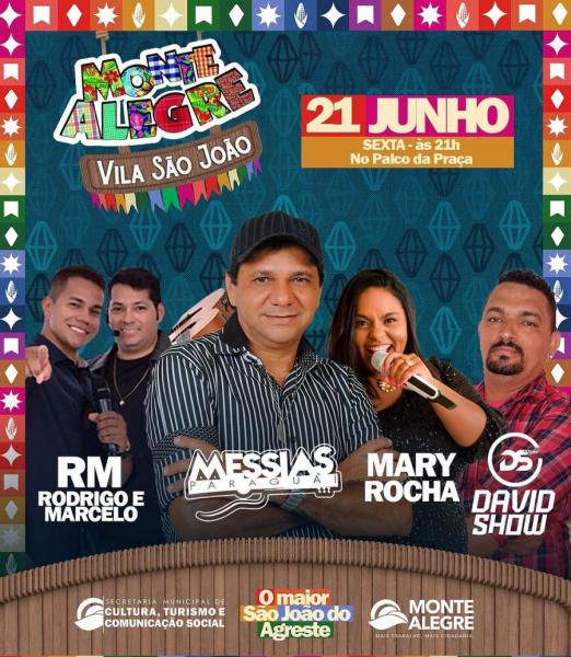 Messias Paraguai, Rodrigo & Marcelo, Mary Rocha e David Show