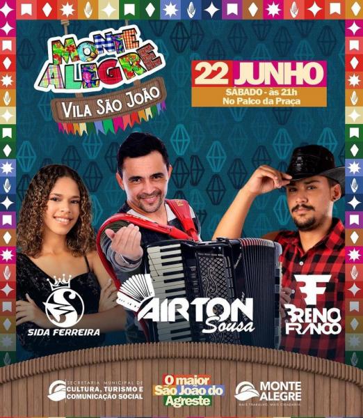Airton Sousa, Sida Ferreira e Breno Franco