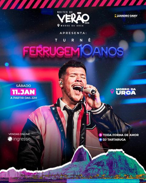 Ferrugem - Noites de Verão 2025