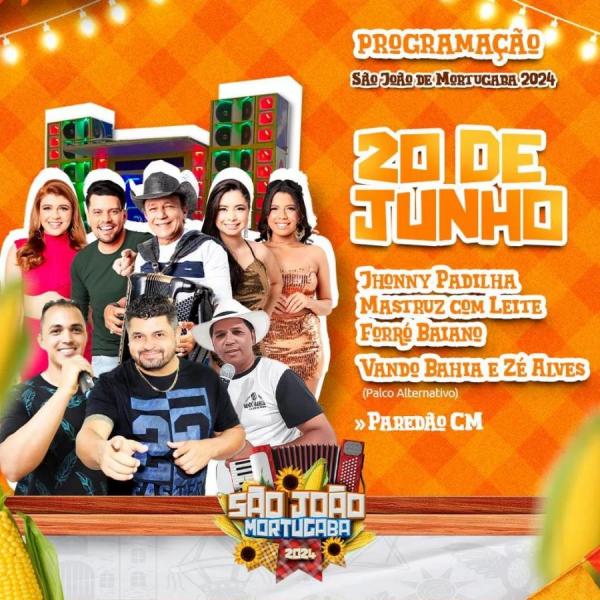 Jhonny Padilha, Mastruz com Leite, Forró Baiano e Vando Bahia & Zé Alves