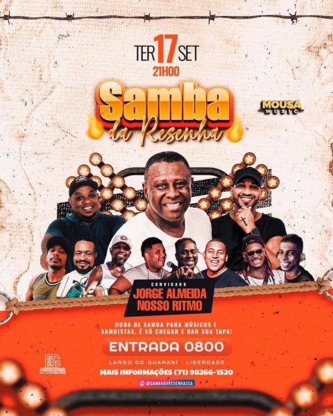 Jorge Almeida e Nosso Ritmo - Samba da Resenha