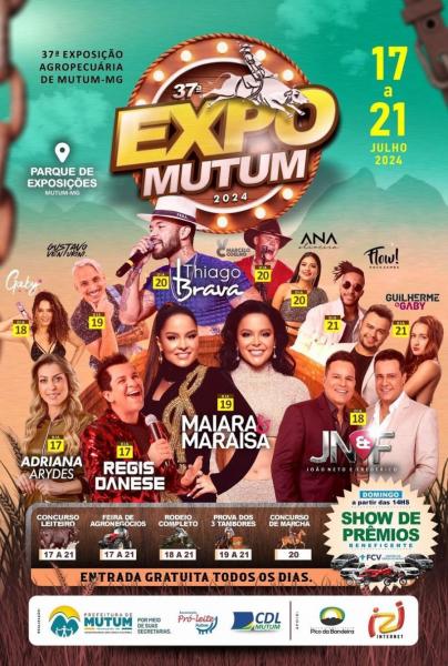 João Neto & Frederico e Gabu Muniz - 37º Expo Mutum 2024