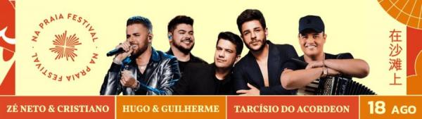 Zé Neto & Cristiano, Hugo & Guilherme e Tarcísio do Acordeon - Na Praia Festival