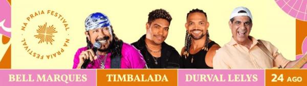 Bell Marques, Timbalada e Durval Lelys - Na Praia Festival