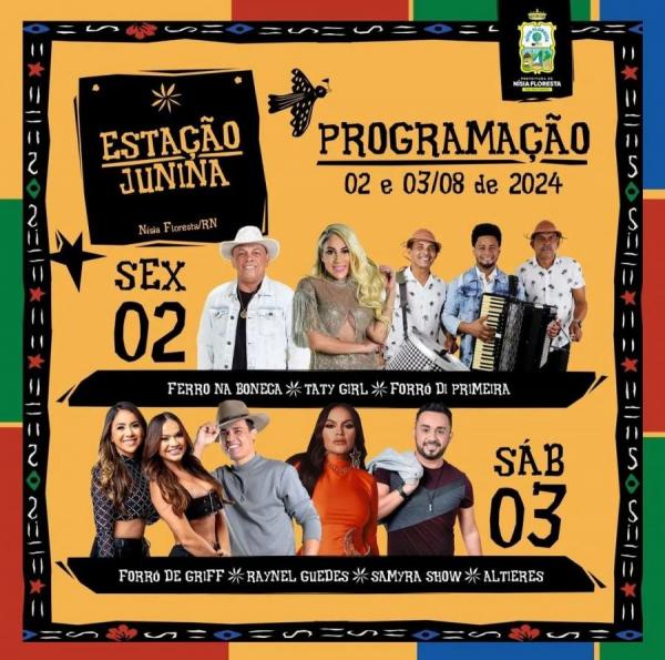 Forró de Griff, Raynel Guedes, Samyra Show e Alteres - Estação Junina