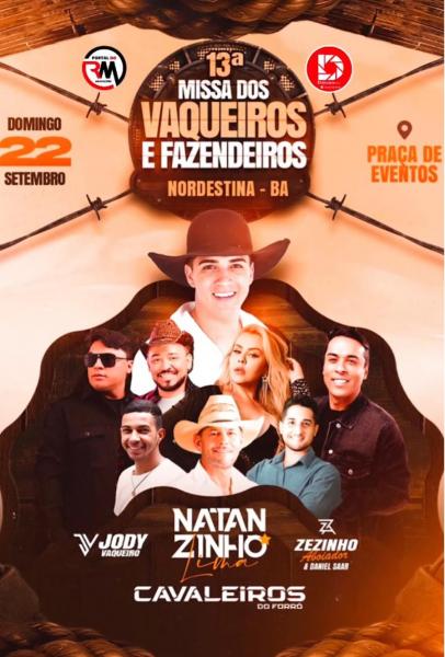 Natanzinho Lima, Jody Vaqueiro, Cavaleiros do Forró e Zezinho Aboiador - 13º Missa dos Vaqueiros & Fazendeiros