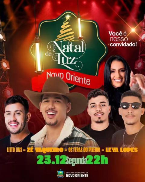 Zé Vaqueiro, Litto Lins, Os Feras do Pizeiro e Leya Lopes - Natal de Luz