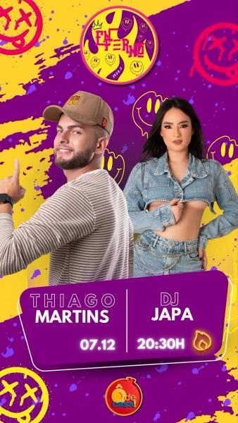 Thiago Martins e Dj Japa