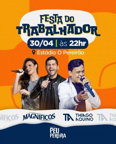 Banda Magníficos e Thiago Aquino - Festa do Trabalhador