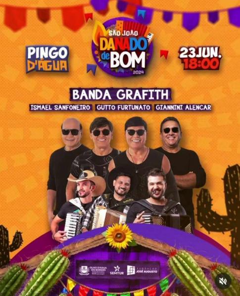 Banda Grafith, Ismael Sanfoneiro, Gutto Furtunato e Giannini Alencar - São João Danado de Bom