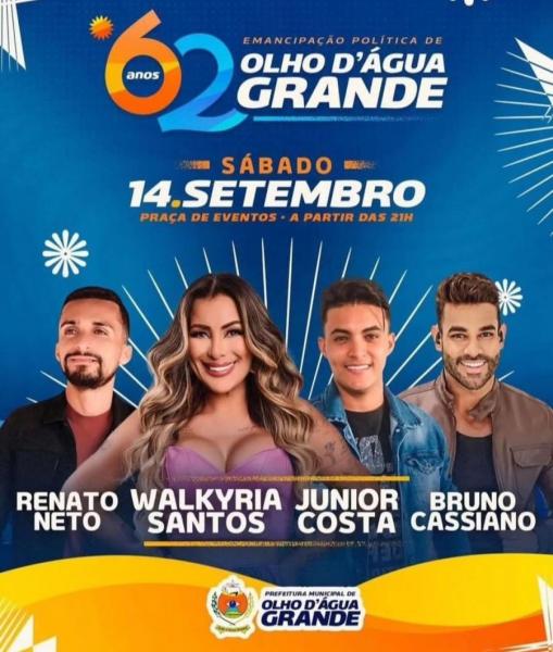 Walkyria Santos, Junior Costa, Renato Neto e Bruno Cassiano
