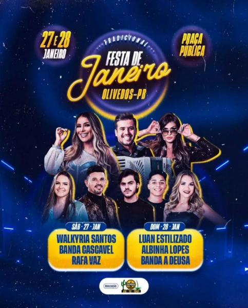 Luan Estilizado, Albinha Lopes e Banda A Deusa - Festa de Janeiro