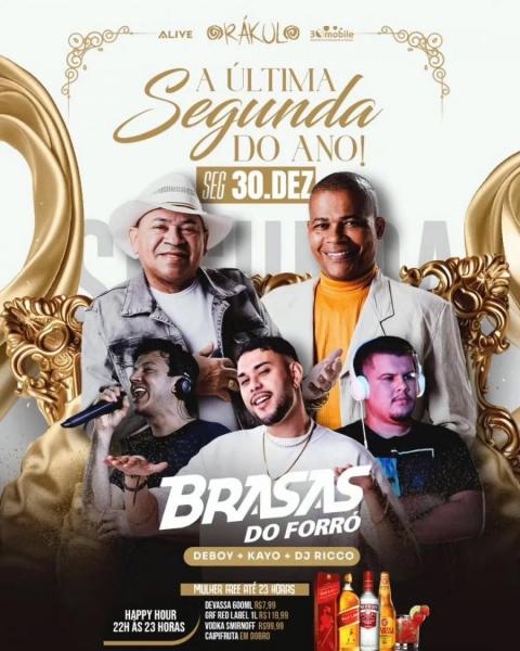 Brasas do Forró, Deboy, Kayo e Dj Ricco