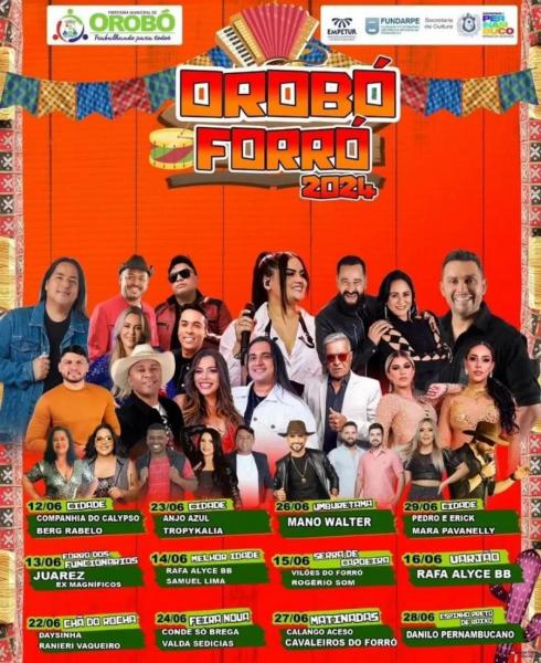 Companhia do Calypso e Berg Rabelo - Orobó Forró 2024