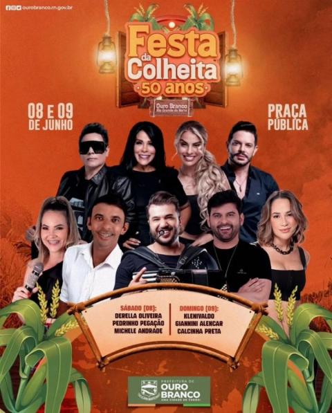 Klenivaldo, Giannini Alencar e Calcinha Preta - Festa da Colheira - 50 anos